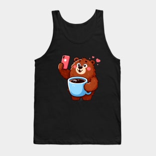 Coffee Bear Tank Top